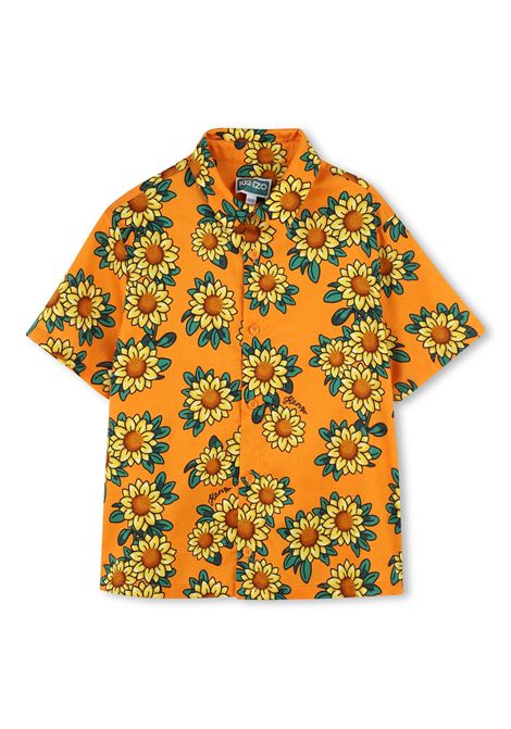 Camicia con stampa KENZO KIDS | K61092423